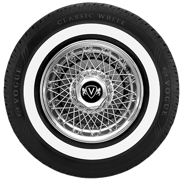 235/75R15 109T XL Vogue Classic White Tire - TireStyles.com